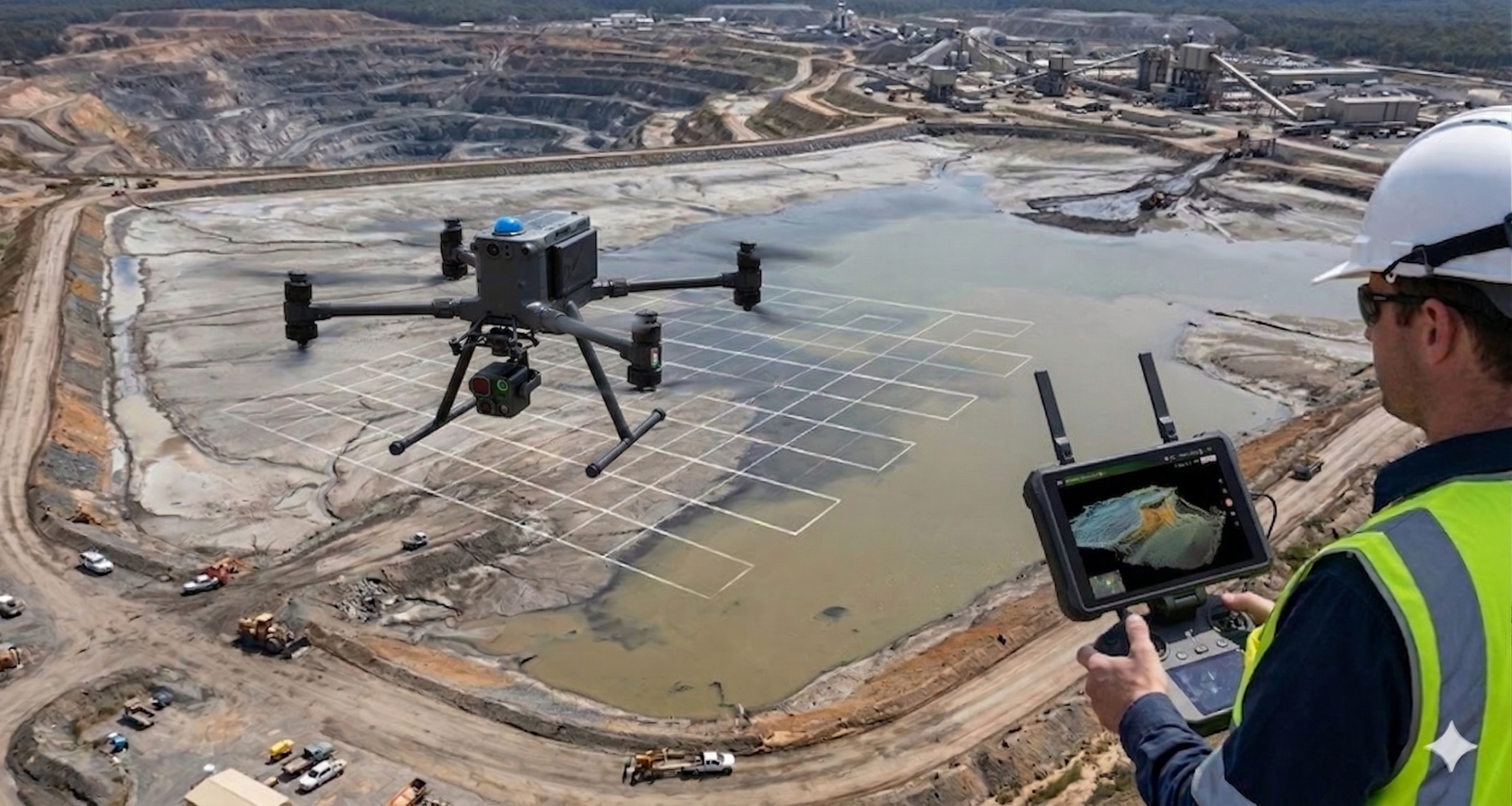 Mapeamento com drone profissional scaled