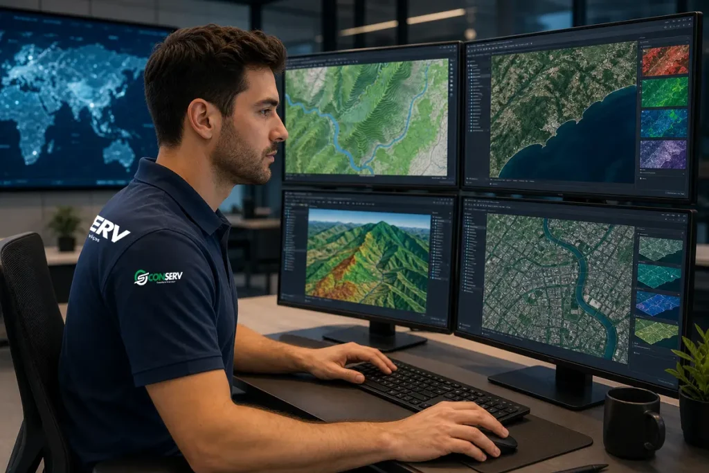 Geoprocessamento – Elaboracao de Mapas Cartas e Plantas da CONSERV 3