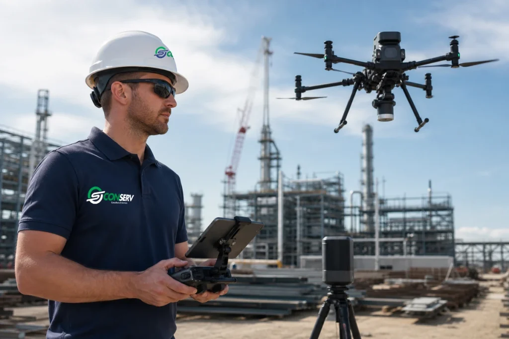 Mapeamento com Drone da CONSERV 3